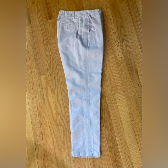 GAP Girlfriend Chino linen blend pants, size 6. - Picture 2 of 4